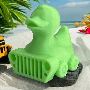 Quack Attack - Glow-in-the-Dark Duck Toy - 2" Tall - Custom Colors Available